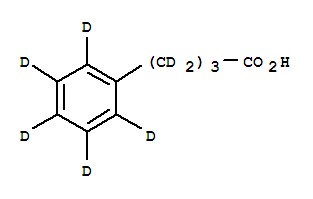 4-苯基丁酸-D11結(jié)構(gòu)式_358730-86-6結(jié)構(gòu)式