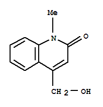 2(1H)-quinolinone,4-(hydroxymethyl)-1-methyl-(9ci)Structure,35982-84-4Structure 2(1H)-quinolinone,4-(hydroxymethyl)-1-methyl-(9ci) Structure,35982-84-4Structure