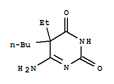 (9ci)-6-氨基-5-丁基-5-乙基-2,4(3H,5h)-嘧啶二酮結(jié)構(gòu)式_360762-14-7結(jié)構(gòu)式