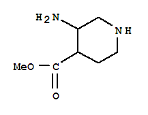 (9ci)-3-氨基-4-哌啶羧酸甲酯結(jié)構(gòu)式_362491-98-3結(jié)構(gòu)式