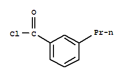 Benzoyl chloride,3-propyl-(9ci)Structure,365427-91-4Structure Benzoyl chloride,3-propyl-(9ci) Structure,365427-91-4Structure