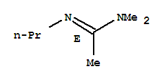 Ethanimidamide,n,n-dimethyl-n-propyl-,(1e)-(9ci)Structure,365450-85-7Structure Ethanimidamide,n,n-dimethyl-n-propyl-,(1e)-(9ci) Structure,365450-85-7Structure