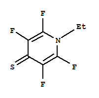 1-Ethyl-2,3,5,6-tetrafluoro-4(1h)-pyridinethioneStructure,365457-00-7Structure 1-Ethyl-2,3,5,6-tetrafluoro-4(1h)-pyridinethione Structure,365457-00-7Structure