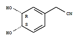 [(3R,4S)-3,4-二羥基-1,5-環(huán)己二烯-1-基]乙腈結(jié)構(gòu)式_365458-97-5結(jié)構(gòu)式