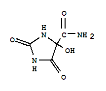 4-Imidazolidinecarboxamide,4-hydroxy-2,5-dioxo-(9ci)Structure,36597-25-8Structure 4-Imidazolidinecarboxamide,4-hydroxy-2,5-dioxo-(9ci) Structure,36597-25-8Structure