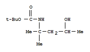 Carbamic acid,(3-hydroxy-1,1-dimethylbutyl)-,1,1-dimethylethyl ester (9ci)Structure,366819-86-5Structure Carbamic acid,(3-hydroxy-1,1-dimethylbutyl)-,1,1-dimethylethyl ester (9ci) Structure,366819-86-5Structure