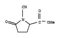 Proline,1-cyano-5-oxo-,methyl ester (9ci)Structure,367906-53-4Structure Proline,1-cyano-5-oxo-,methyl ester (9ci) Structure,367906-53-4Structure