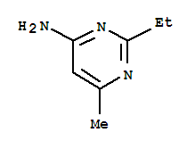 (9ci)-2-乙基-6-甲基-4-嘧啶胺結(jié)構(gòu)式_36999-33-4結(jié)構(gòu)式