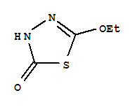 1,3,4-Thiadiazol-2(3h)-one, 5-ethoxy-Structure,37158-81-9Structure 1,3,4-Thiadiazol-2(3h)-one, 5-ethoxy- Structure,37158-81-9Structure