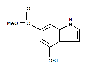 Methyl 4-ethoxy-1h-indole-6-carboxylateStructure,372099-86-0Structure Methyl 4-ethoxy-1h-indole-6-carboxylate Structure,372099-86-0Structure