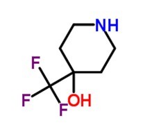 4-(三氟甲基)哌啶-4-醇結(jié)構(gòu)式_373603-69-1結(jié)構(gòu)式