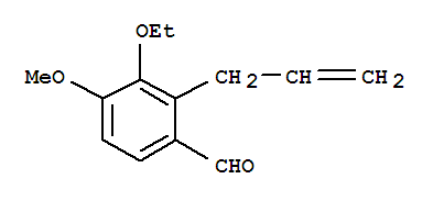 Benzaldehyde,3-ethoxy-4-methoxy-2-(2-propenyl)-(9ci)Structure,374073-49-1Structure Benzaldehyde,3-ethoxy-4-methoxy-2-(2-propenyl)-(9ci) Structure,374073-49-1Structure