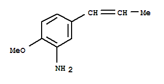 Benzenamine,2-methoxy-5-(1-propenyl)-(9ci)Structure,374565-62-5Structure Benzenamine,2-methoxy-5-(1-propenyl)-(9ci) Structure,374565-62-5Structure