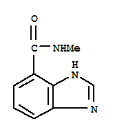 1H-benzimidazole-4-carboxamide,n-methyl-(9ci)Structure,374775-33-4Structure 1H-benzimidazole-4-carboxamide,n-methyl-(9ci) Structure,374775-33-4Structure