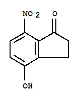 (9ci)-2,3-二氫-4-羥基-7-硝基-1H-茚-1-酮結(jié)構(gòu)式_375825-58-4結(jié)構(gòu)式