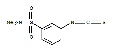 (9ci)-3-異硫代氰?；?N,N-二甲基-苯磺酰胺結(jié)構(gòu)式_379255-08-0結(jié)構(gòu)式