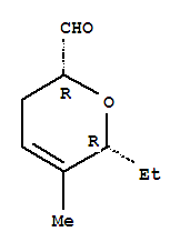 2H-pyran-2-carboxaldehyde,6-ethyl-3,6-dihydro-5-methyl-,(2r,6r)-(9ci)Structure,380355-91-9Structure 2H-pyran-2-carboxaldehyde,6-ethyl-3,6-dihydro-5-methyl-,(2r,6r)-(9ci) Structure,380355-91-9Structure
