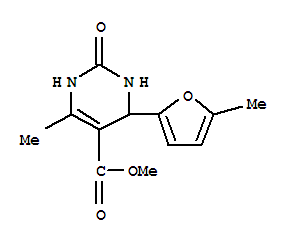 5-Pyrimidinecarboxylicacid,1,2,3,4-tetrahydro-6-methyl-4-(5-methyl-2-furanyl)-2-oxo-,methylester(9ci)Structure,380639-22-5Structure 5-Pyrimidinecarboxylicacid,1,2,3,4-tetrahydro-6-methyl-4-(5-methyl-2-furanyl)-2-oxo-,methylester(9ci) Structure,380639-22-5Structure