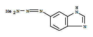 1H-benzimidazole,5-(3,3-dimethyl-1-triazenyl)-(9ci)Structure,381208-72-6Structure 1H-benzimidazole,5-(3,3-dimethyl-1-triazenyl)-(9ci) Structure,381208-72-6Structure