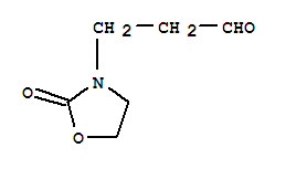 3-Oxazolidinepropanal ,2-oxo-(9ci) Structure,381230-96-2Structure