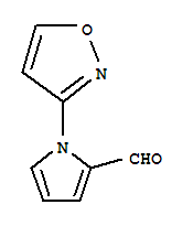 1H-pyrrole-2-carboxaldehyde,1-(3-isoxazolyl)-(9ci)Structure,383135-78-2Structure 1H-pyrrole-2-carboxaldehyde,1-(3-isoxazolyl)-(9ci) Structure,383135-78-2Structure