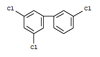 3,3,5-三氯聯(lián)苯結構式_38444-87-0結構式