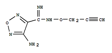 1,2,5-Oxadiazole-3-carboximidamide,4-amino-n-(2-propynyloxy)-(9ci)Structure,384860-42-8Structure 1,2,5-Oxadiazole-3-carboximidamide,4-amino-n-(2-propynyloxy)-(9ci) Structure,384860-42-8Structure