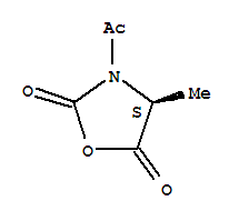 2,5-Oxazolidinedione,3-acetyl-4-methyl-,(4s)-(9ci)Structure,386767-18-6Structure 2,5-Oxazolidinedione,3-acetyl-4-methyl-,(4s)-(9ci) Structure,386767-18-6Structure