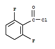 1,5-Cyclohexadiene-1-carbonyl chloride,2,6-difluoro-(9ci)Structure,387337-22-6Structure 1,5-Cyclohexadiene-1-carbonyl chloride,2,6-difluoro-(9ci) Structure,387337-22-6Structure