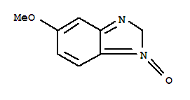 (9ci)-5-甲氧基-2H-苯并咪唑-1-氧化物結構式_387362-54-1結構式