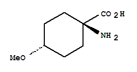 Cyclohexanecarboxylic acid,1-amino-4-methoxy-,trans-(9ci)Structure,387825-55-0Structure Cyclohexanecarboxylic acid,1-amino-4-methoxy-,trans-(9ci) Structure,387825-55-0Structure