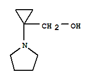 Cyclopropanemethanol ,1-(1-pyrrolidinyl)-(9ci)Structure,387845-17-2Structure Cyclopropanemethanol ,1-(1-pyrrolidinyl)-(9ci) Structure,387845-17-2Structure