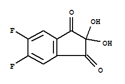 (9ci)-5,6-二氟-2,2-二羥基-1H-茚-1,3(2H)-二酮結(jié)構(gòu)式_387878-37-7結(jié)構(gòu)式