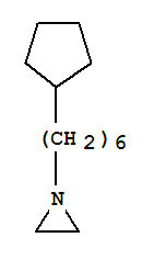 Aziridine, 1-(6-cyclopentylhexyl)-(9ci)Structure,38914-52-2Structure Aziridine, 1-(6-cyclopentylhexyl)-(9ci) Structure,38914-52-2Structure