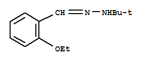 (9ci)-2-乙氧基-,(1,1-二甲基乙基)肼酮苯甲醛結構式_389609-96-5結構式