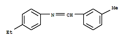 (9ci)-4-乙基-n-[(3-甲基苯基)亞甲基]-苯胺結(jié)構(gòu)式_391609-56-6結(jié)構(gòu)式