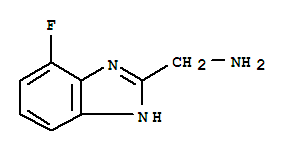 1H-benzimidazole-2-methanamine,4-fluoro-(9ci)Structure,394223-23-5Structure 1H-benzimidazole-2-methanamine,4-fluoro-(9ci) Structure,394223-23-5Structure
