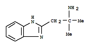 1H-benzimidazole-2-ethanamine,alpha,alpha-dimethyl-(9ci) Structure,39650-66-3Structure