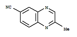 6-Quinoxalinecarbonitrile,2-methyl-Structure,397324-18-4Structure 6-Quinoxalinecarbonitrile,2-methyl- Structure,397324-18-4Structure