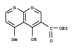 1,8-Naphthyridine-3-carboxylicacid,4-hydroxy-5-methyl-,ethylester(9ci)Structure,397845-42-0Structure 1,8-Naphthyridine-3-carboxylicacid,4-hydroxy-5-methyl-,ethylester(9ci) Structure,397845-42-0Structure