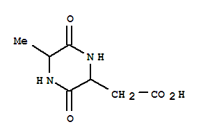 2-Piperazineaceticacid,5-methyl-3,6-dioxo-(9ci)Structure,397847-46-0Structure 2-Piperazineaceticacid,5-methyl-3,6-dioxo-(9ci) Structure,397847-46-0Structure