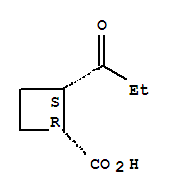 Cyclobutanecarboxylic acid, 2-(1-oxopropyl)-, (1r,2s)-rel-(9ci) Structure,398129-70-9Structure