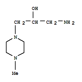 (9ci)--alpha--(氨基甲基)-4-甲基-1-哌嗪乙醇結(jié)構(gòu)式_39849-48-4結(jié)構(gòu)式