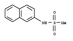 n-2-萘甲烷磺酰胺結(jié)構(gòu)式_3989-47-7結(jié)構(gòu)式