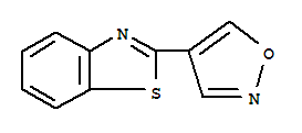 Benzothiazole, 2-(4-isoxazolyl)-(9ci)Structure,40142-84-5Structure Benzothiazole, 2-(4-isoxazolyl)-(9ci) Structure,40142-84-5Structure