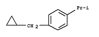 Benzene, 1-(cyclopropylmethyl)-4-(1-methylethyl)-(9ci)Structure,401584-82-5Structure Benzene, 1-(cyclopropylmethyl)-4-(1-methylethyl)-(9ci) Structure,401584-82-5Structure