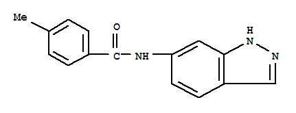 Benzamide, n-1h-indazol-6-yl-4-methyl-(9ci)Structure,401591-11-5Structure Benzamide, n-1h-indazol-6-yl-4-methyl-(9ci) Structure,401591-11-5Structure