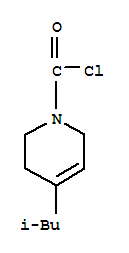 (9ci)-3,6-二氫-4-(2-甲基丙基)-1(2H)-吡啶羰酰氯結構式_40240-45-7結構式
