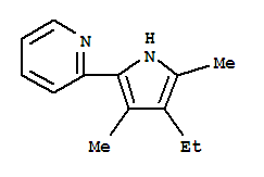 Pyridine, 2-(4-ethyl-3,5-dimethyl-1h-pyrrol-2-yl)-(9ci)Structure,402499-97-2Structure Pyridine, 2-(4-ethyl-3,5-dimethyl-1h-pyrrol-2-yl)-(9ci) Structure,402499-97-2Structure
