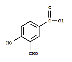 Benzoyl chloride, 3-formyl-4-hydroxy-(9ci)Structure,404354-44-5Structure Benzoyl chloride, 3-formyl-4-hydroxy-(9ci) Structure,404354-44-5Structure